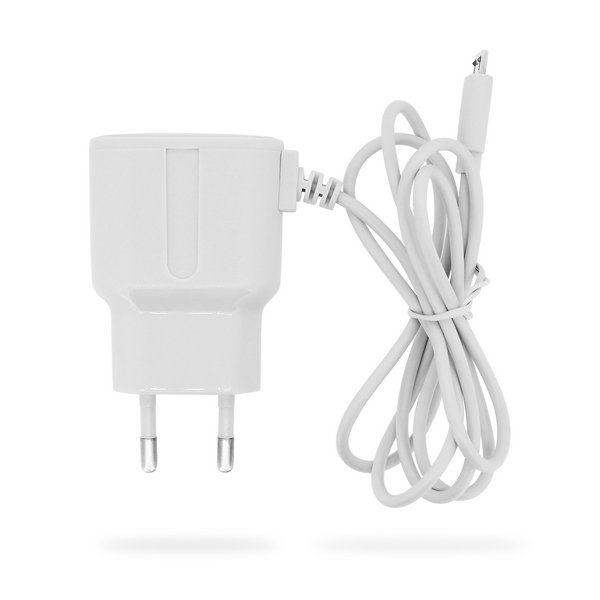 墻充充電器 Micro充電接口 經典黑白兩色 簡約設計